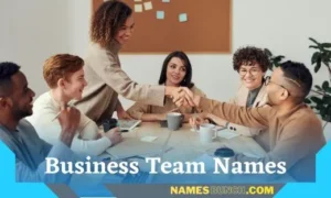 Business Team Names Ideas
