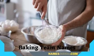 Baking Team Names