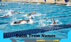 Swim Team Names