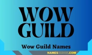 Wow Guild Names