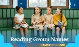 Reading Group Names