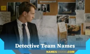 Detective Team Names