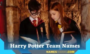 Harry Potter Team Names