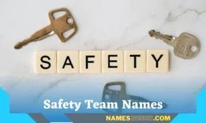 Safety Team Names