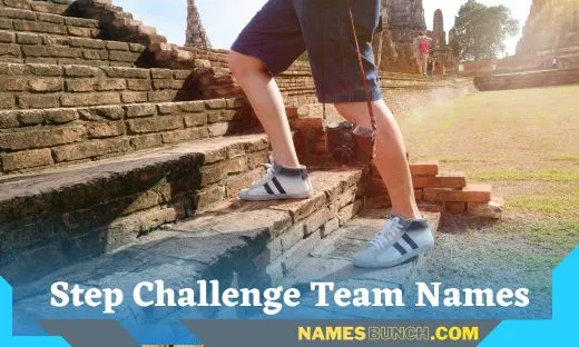 Step Challenge Team Names
