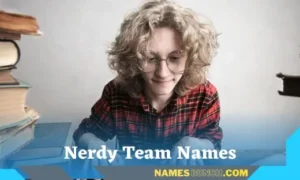 Nerdy Team Names